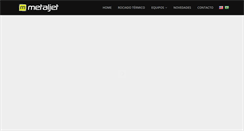 Desktop Screenshot of metaljet.com.ar